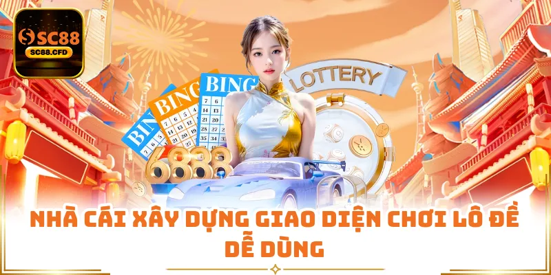 Nhà cái xây dựng giao diện chơi lô đề dễ dùng